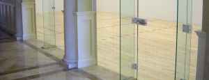 racquetball court construction
