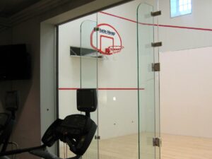 auto hoop retractible basketball hoop