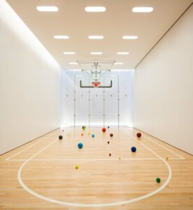 athletic room built